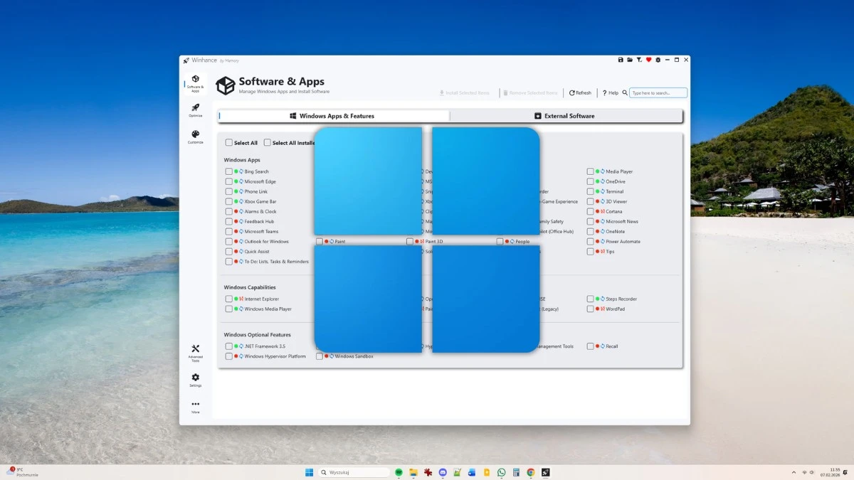 Windows 11 bez śmieci? Darmowy Winhance sprząta system jednym kliknięciem