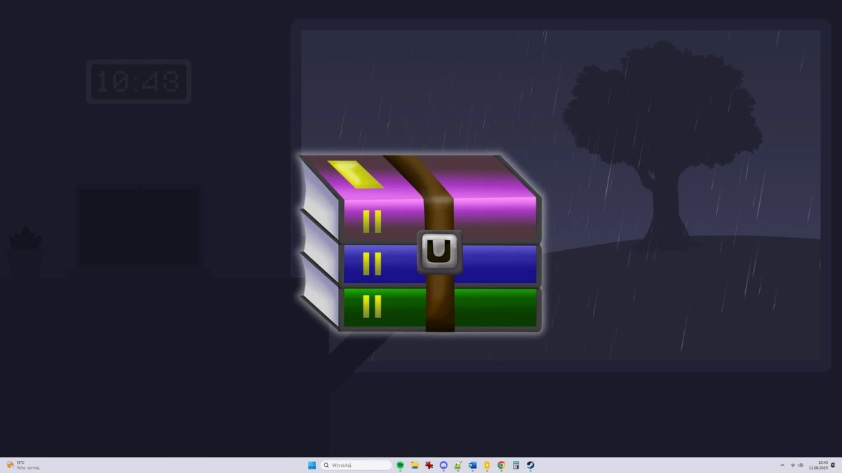 Odinstaluj WinRAR. Program może Ci pobrać wirusa