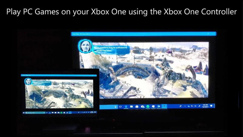 Microsoft wreszcie umożliwia grę w tytuły z PC na Xboksie One