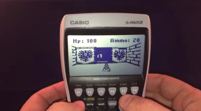 Wolfenstein 3D uruchomiony na kalkulatorze (wideo)