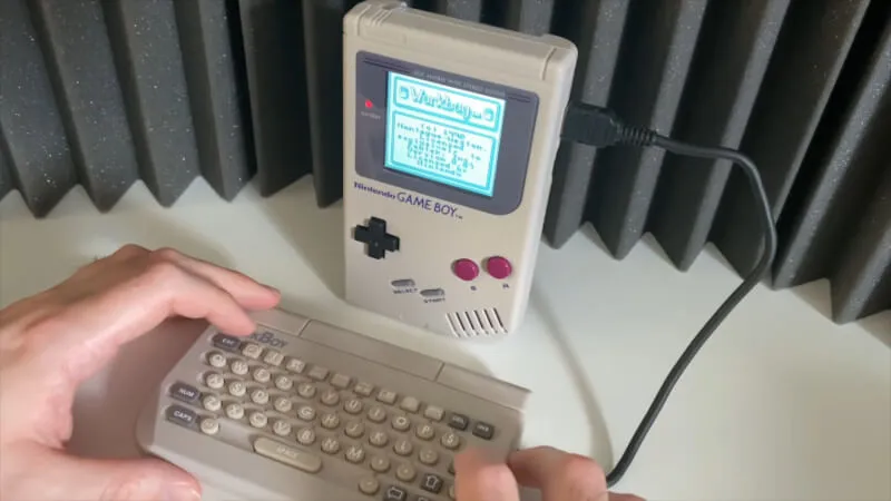 Game Boy jako komputer z klawiaturą? Zapomniane akcesorium WorkBoy