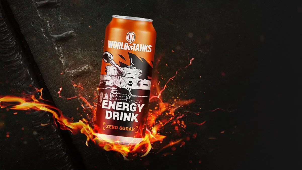 World of Tanks z własnym energetykiem. Kupicie go w całej Polsce