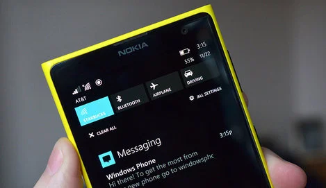 Wiemy jak będzie wyglądało Centrum powiadomień na Windows Phone 8.1