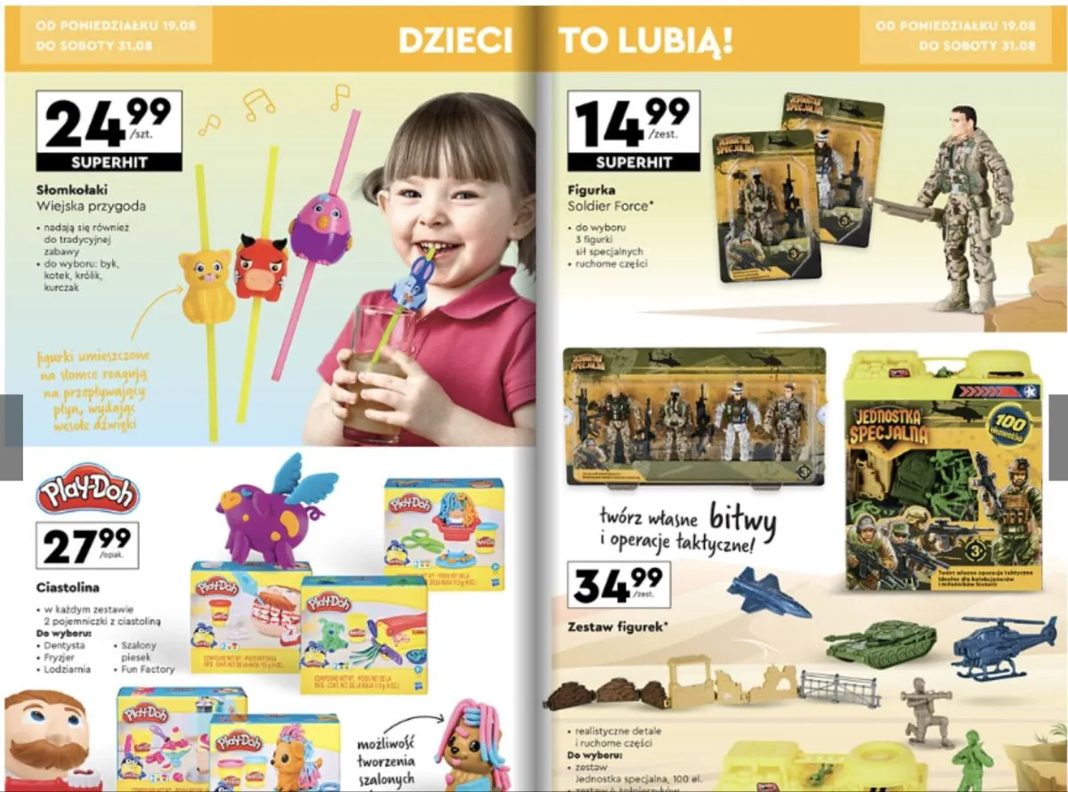 Wyprzedaż gadżetów w Biedronce - od 19.09.2024