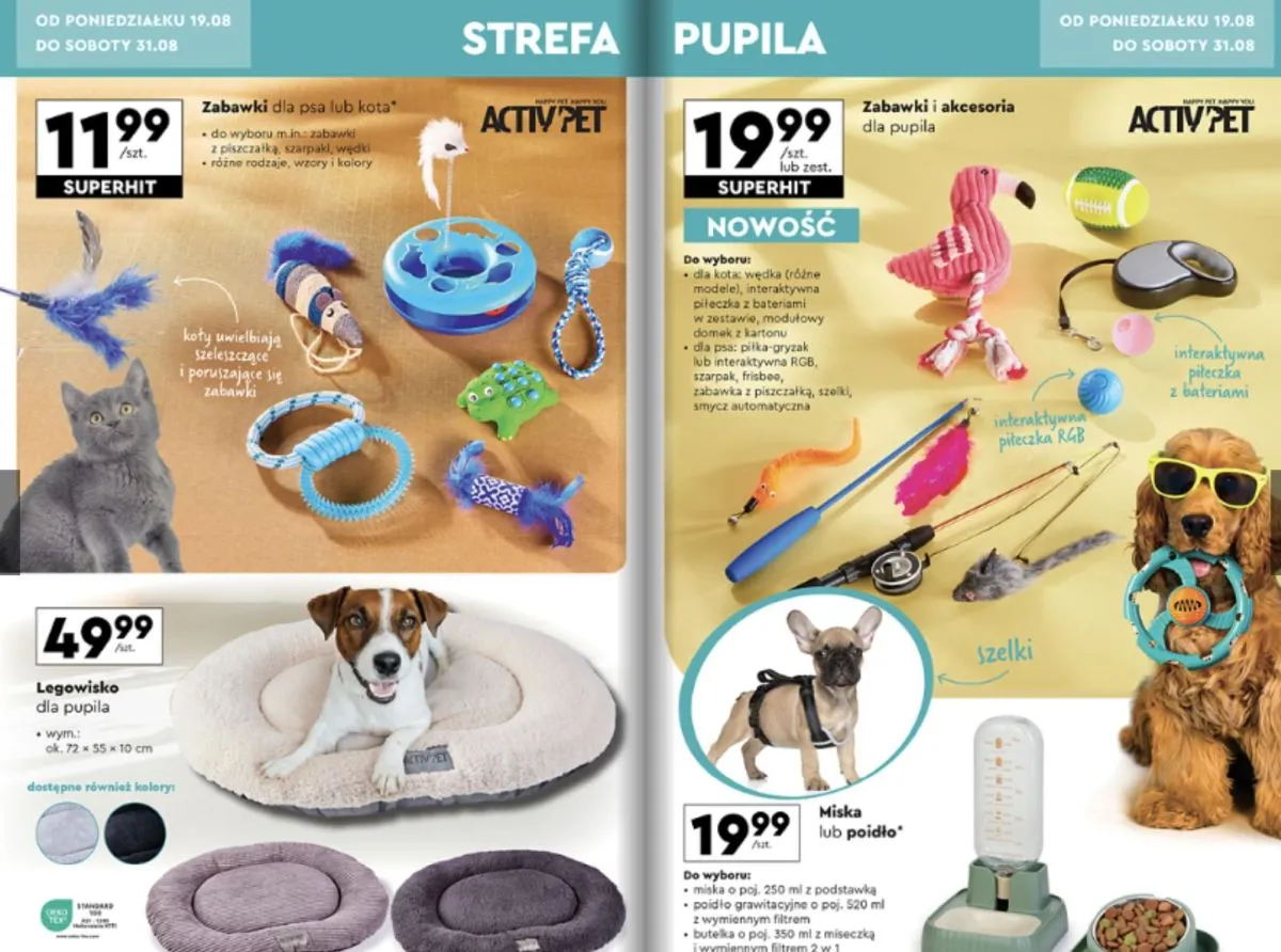 Wyprzedaż gadżetów w Biedronce - od 19.09.2024