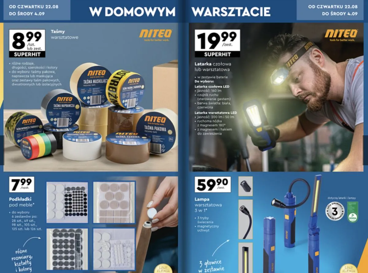 Wyprzedaż gadżetów w Biedronce - od 19.09.2024