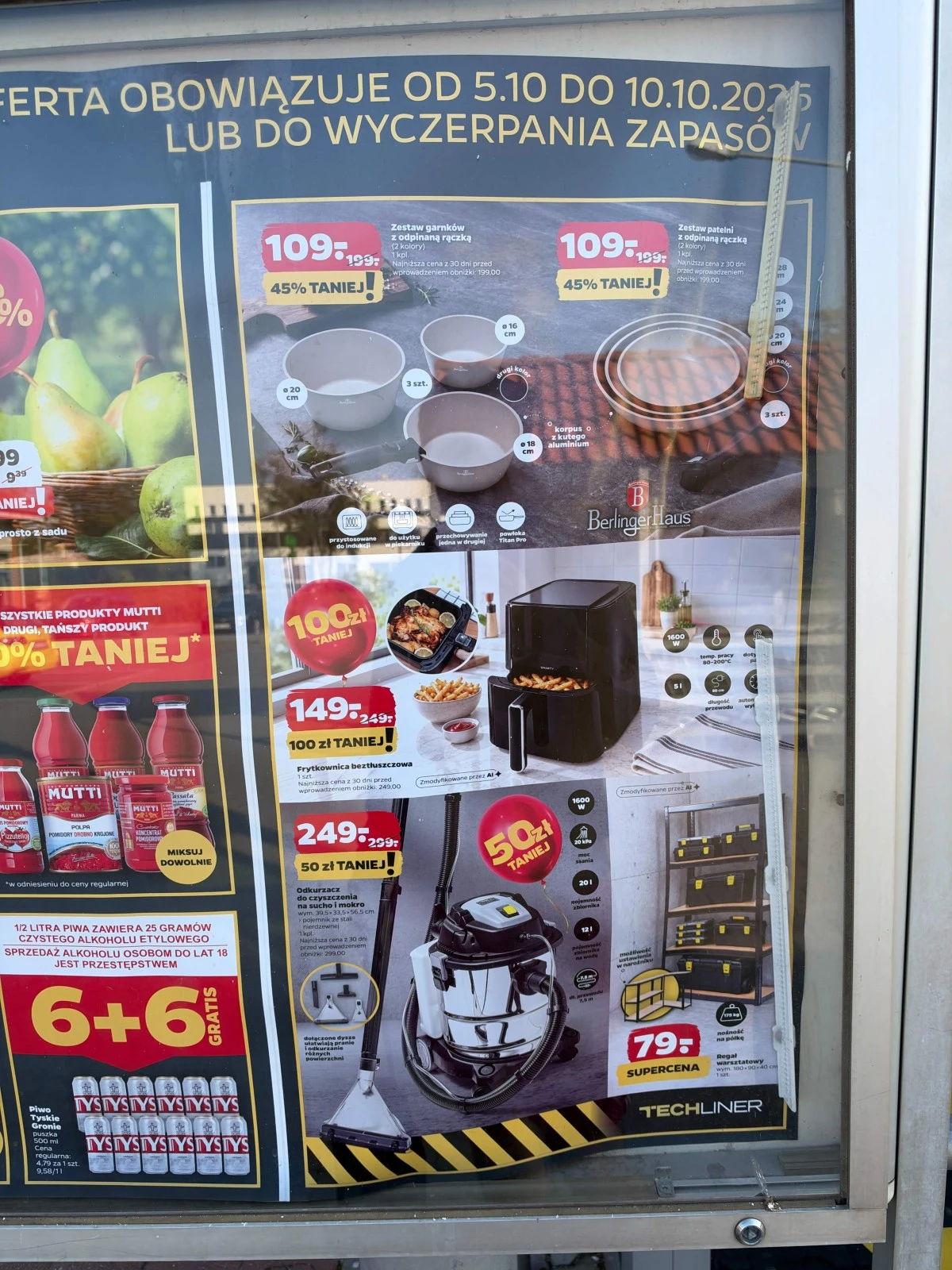 Ruszyła wyprzedaż w Netto. Air fryer za 149 zł, odkurzacz piorący i mój typ za 79 zł