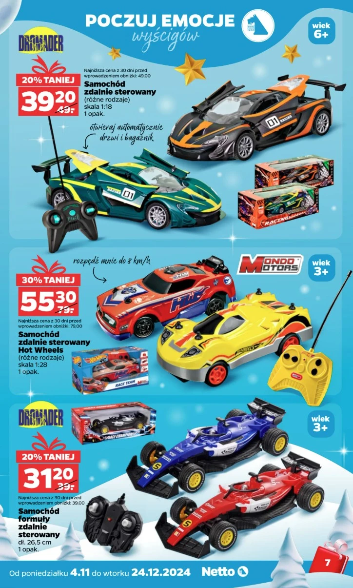 Wyprzedaż w Netto na święta lego zabawki