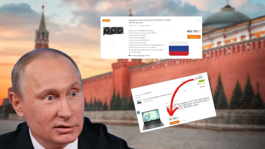 Oto, jak zdrożała elektronika w Rosji po nałożeniu sankcji