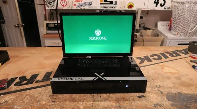 Xbox One X w formie notebooka? Dzięki tej modyfikacji to możliwe