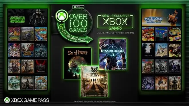 Nowe tytuły Microsoftu będą od razu trafiać do usługi Xbox Game Pass