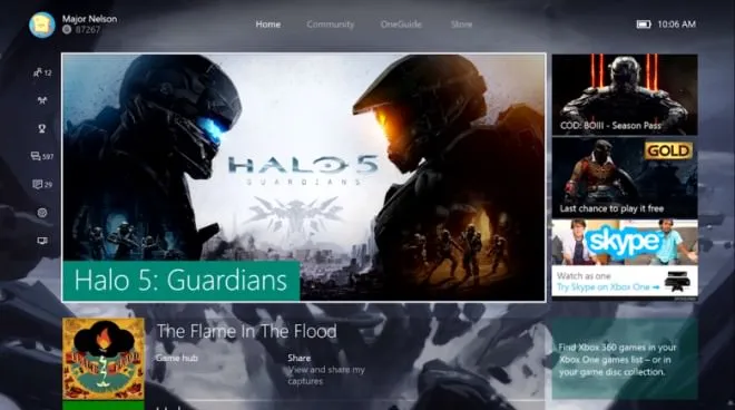 Xbox One otrzymuje kolejną dużą aktualizację systemu