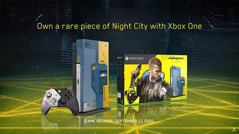 Konsola Xbox One X Cyberpunk 2077 Limited Edition zaprezentowana. Fani nie są zadowoleni
