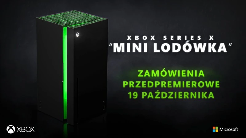 Mini lodówka Xbox Series X oficjalnie w Polsce. Cena i data sprzedaży
