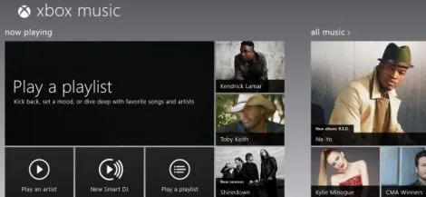 Xbox Music dla Windows 8 zaktualizowany