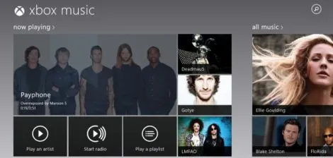 Xbox Music: nowa aktualizacja dla Windows 8 i RT już dostępna