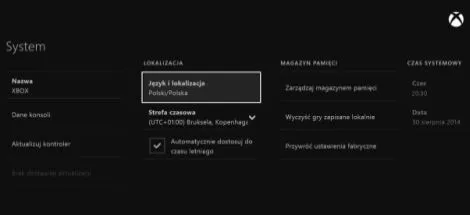 Xbox One – dodano polski region i interfejs użytkownika