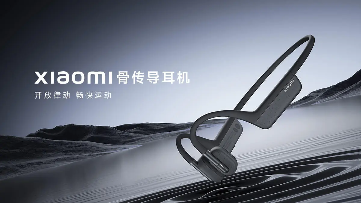Nietypowe futurystyczne słuchawki Xiaomi. Korzystają z przewodnictwa kostnego