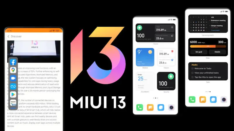 Xiaomi prezentuje system MIUI 13 dla swoich smartfonów i tabletów z Androidem
