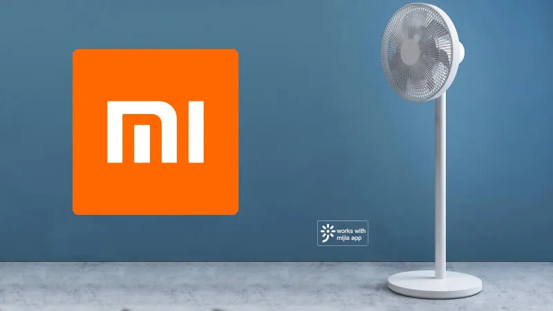 Smart wentylator Xiaomi Mijia ze stacją ładowania