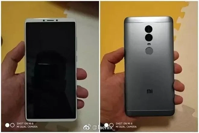 Xiaomi Redmi Note 5 z ekranem 18:9? Wyciekły zdjęcia