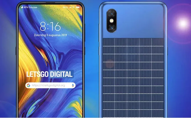 Xiaomi patentuje smartfona z panelem słonecznym