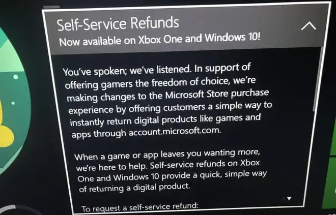 Xbox One jak Steam. Będzie można zwrócić dowolną grę bez podania przyczyny