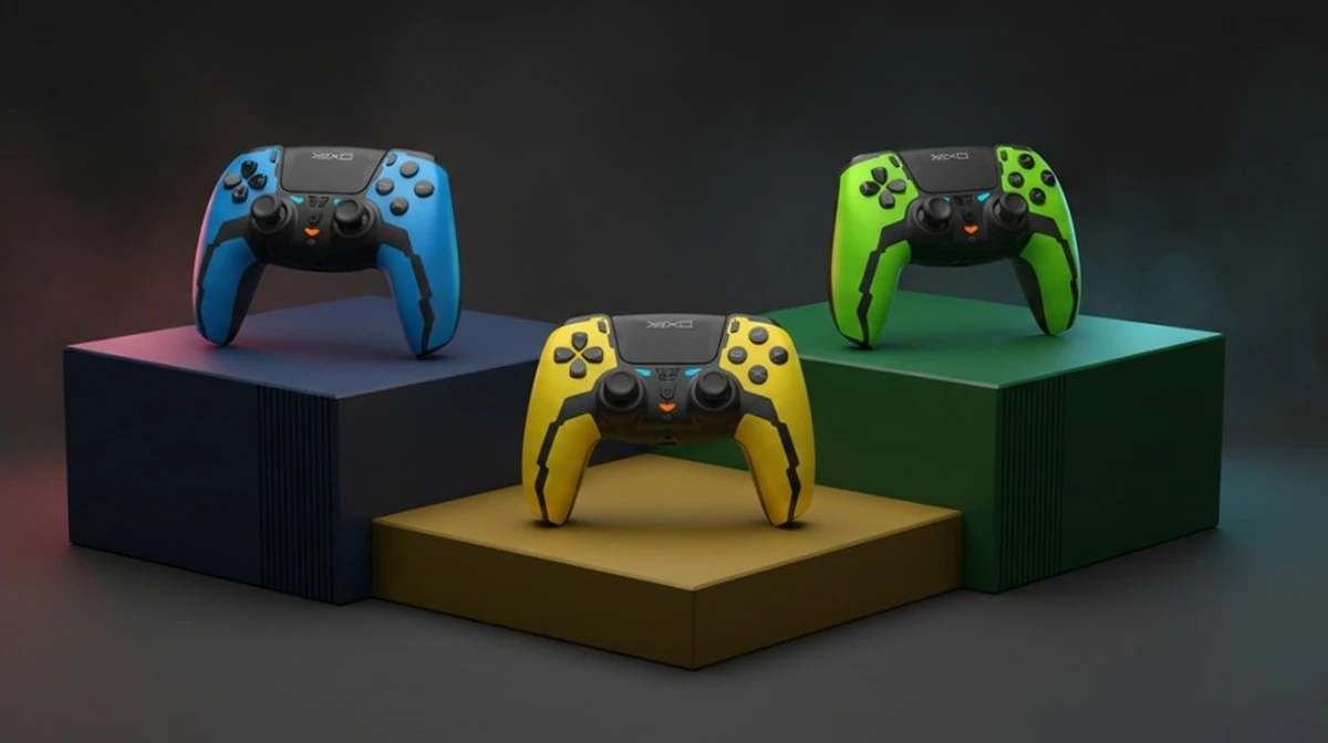 Nowe tanie pady i podstawki do PS5, Xboxa i PC. Marka YAXO wchodzi do Polski