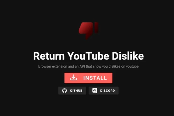 Jak przywrócić licznik łapek w dół na YouTube? Wystarczy to rozszerzenie