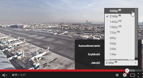 Na YouTube pojawił się film sferyczny w rozdzielczości 8K. Zajmuje ponad 900 GB!