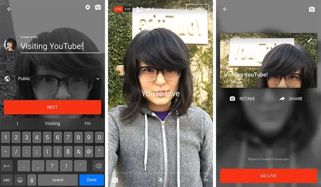 YouTube wprowadza livestreaming dla urządzeń mobilnych