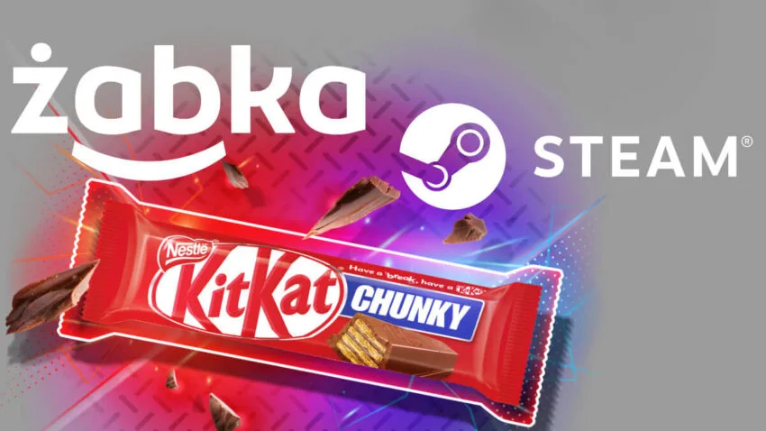 Zdobądź 25 złotych na Steam. Promocja Żabki z batonami KitKat