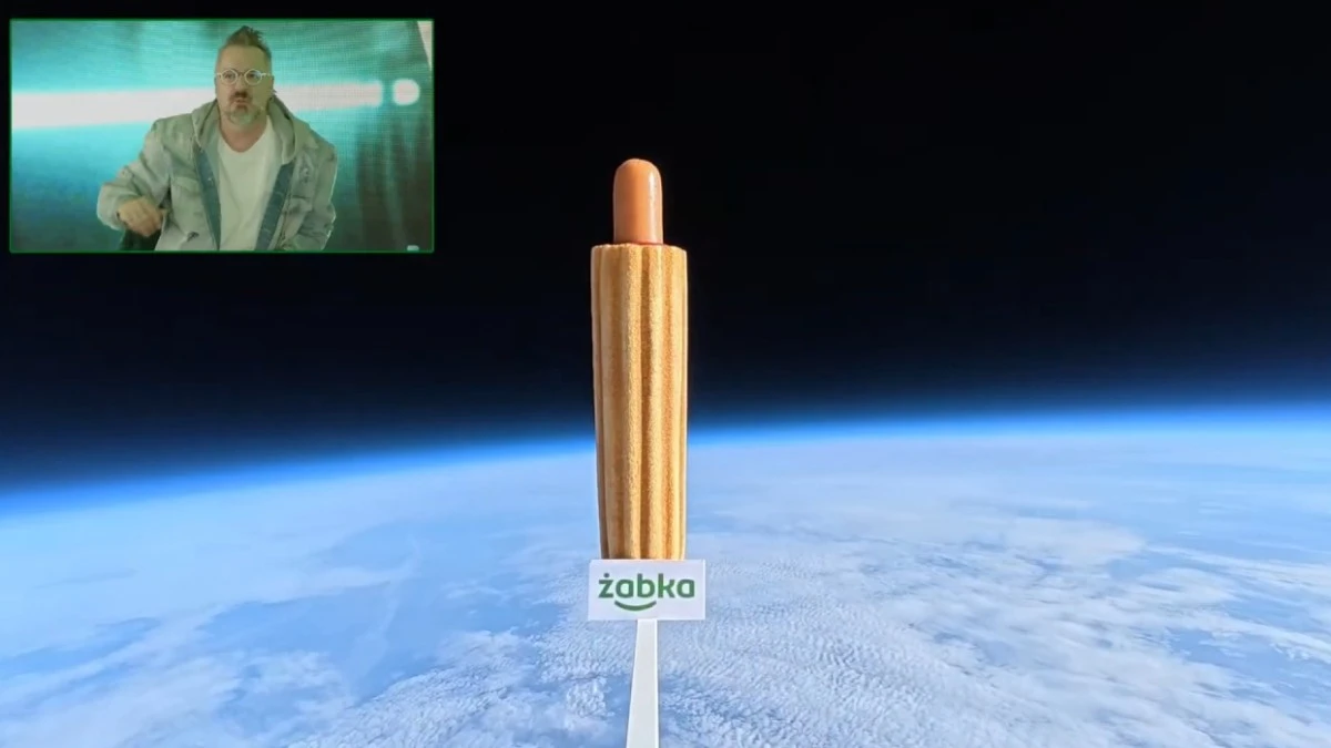 USA ma SpaceX. Polska Żabkę, która wysłała hot doga w kosmos