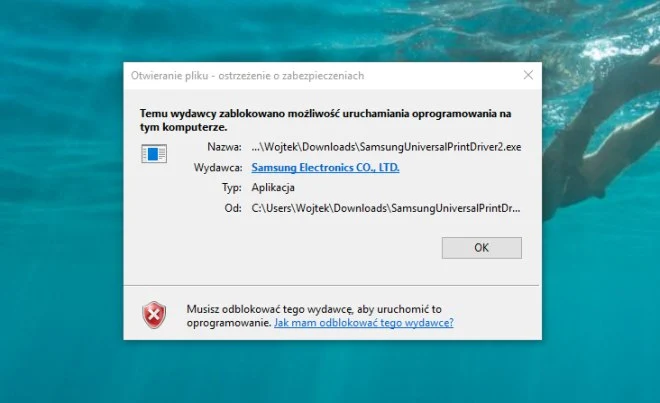 Jak zainstalować zablokowaną aplikację w Windows 10?