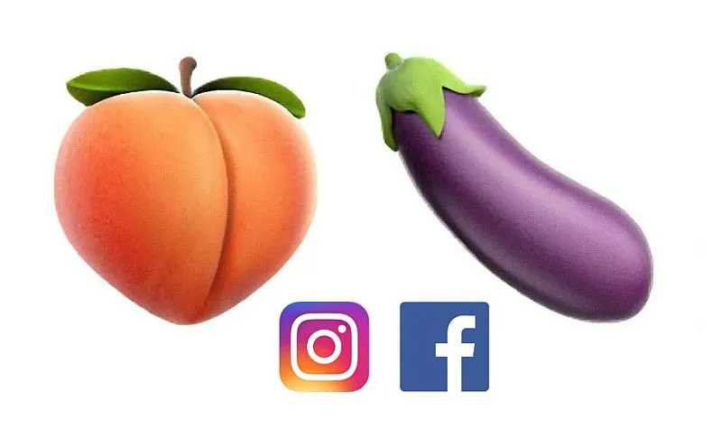 Facebook i Instagram banują za korzystanie z emoji kojarzących się z seksem