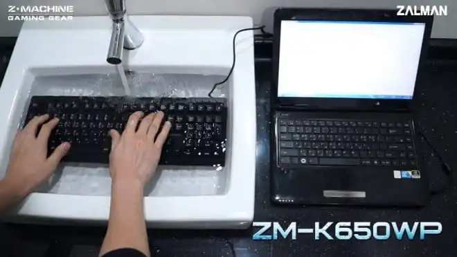 Zalman prezentuje w pełni wodoodporną klawiaturę