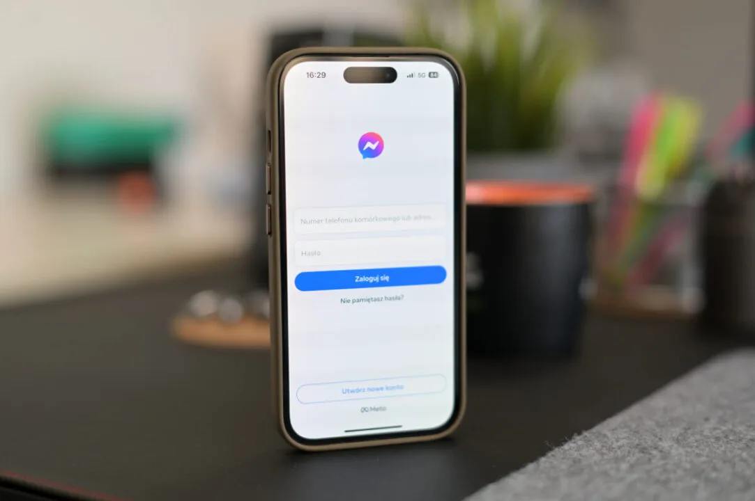 Messenger - logowanie / foto. instalki.pl