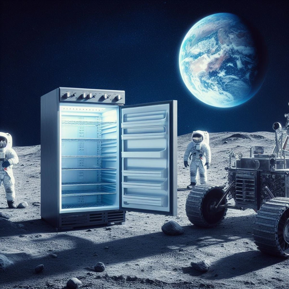 księżycowa zamrażarka