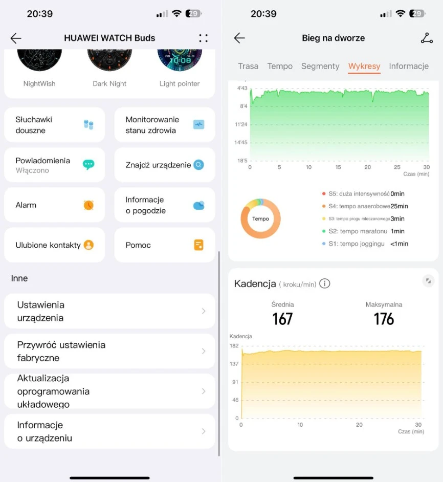 Bieganie z zegarkiem Huawei Watch Buds