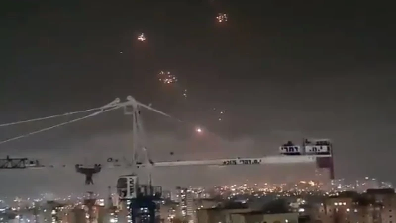 Izraelska tarcza antyrakietowa w akcji. Przerażające nagrania obiegły Internet