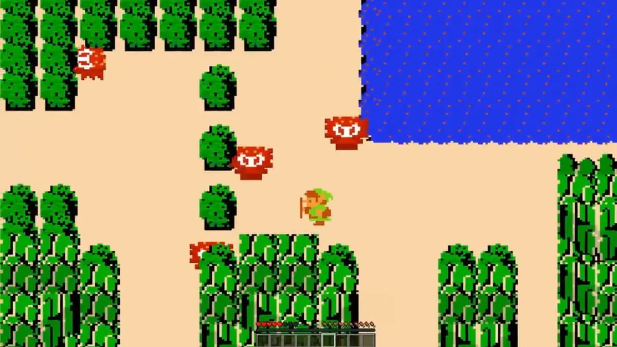 Kultowa gra z NESa odtworzona w Minecrafcie. To istny pokaz kreatywności