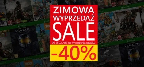 Zimowa wyprzedaż gier na konsolę Xbox One ruszyła