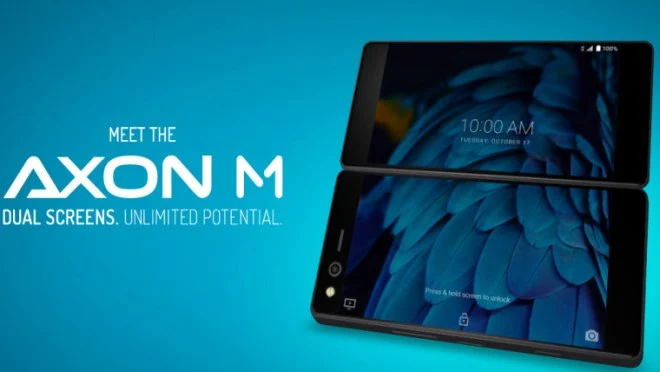 ZTE Axon M już oficjalnie. To pierwszy smartfon ze składanym ekranem